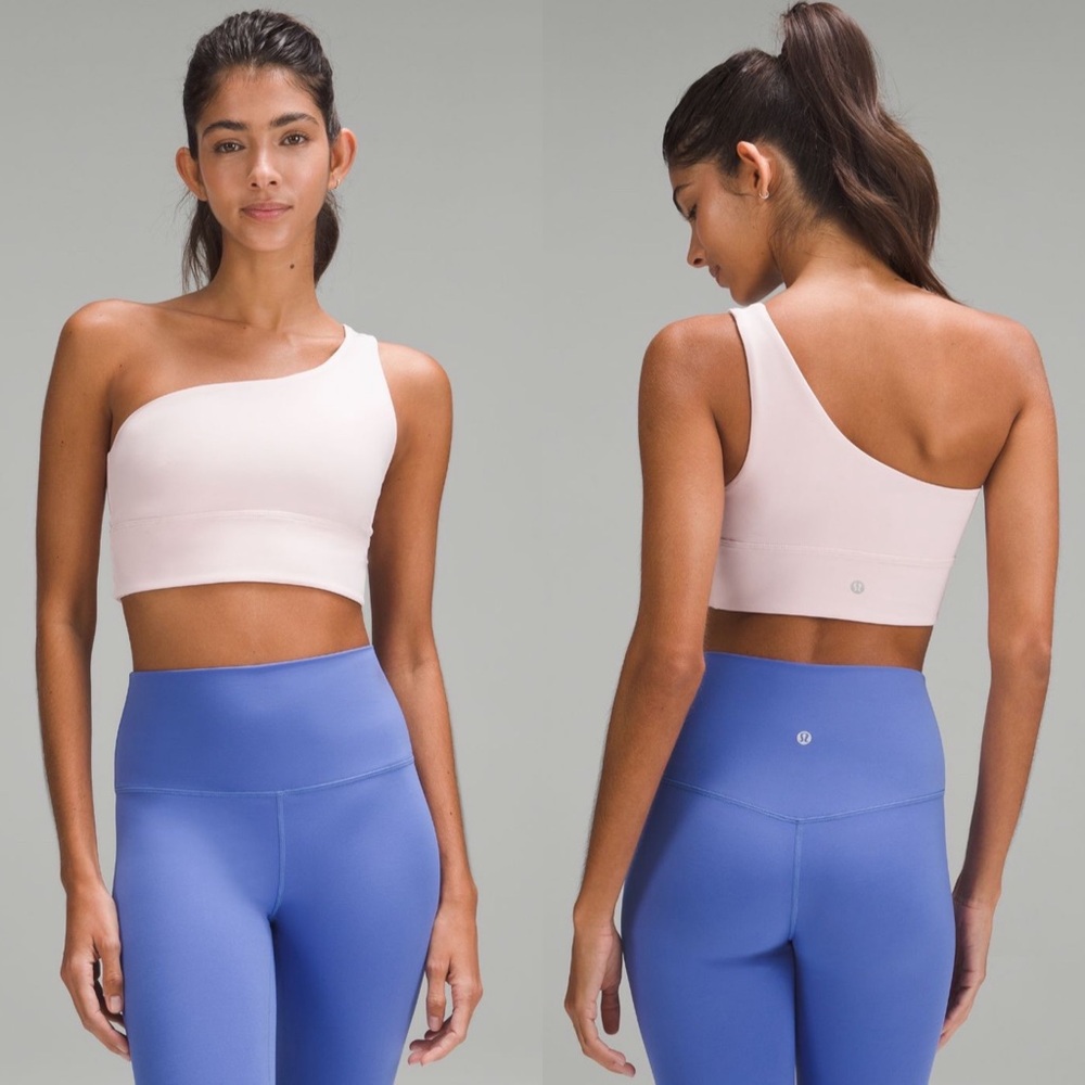 Lululemon lululemon Align Asymmetrical
Bra Light Support, A/B Cup Flush Pink